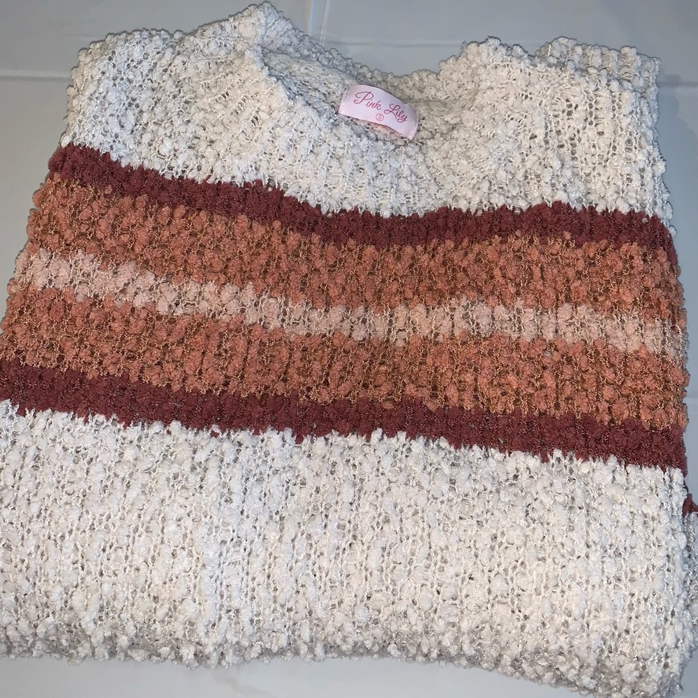 Pink Lily Sweater
